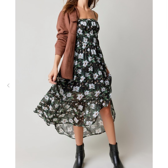 New Francesca’s Gorgeous Sleeveless High Low Maxi Dress With Adjustable Straps - Picture 2 of 14